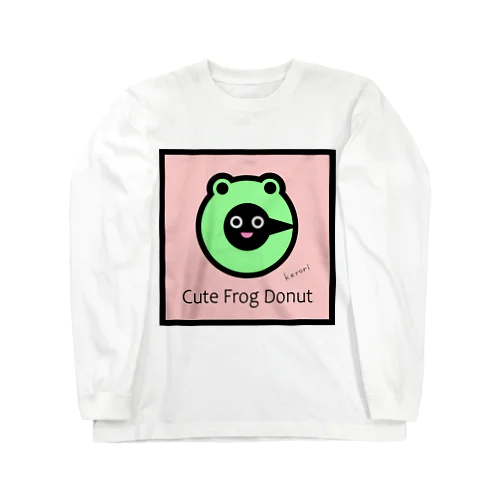 Cute Frog Donut（キュートフロッグドーナツ） Long Sleeve T-Shirt