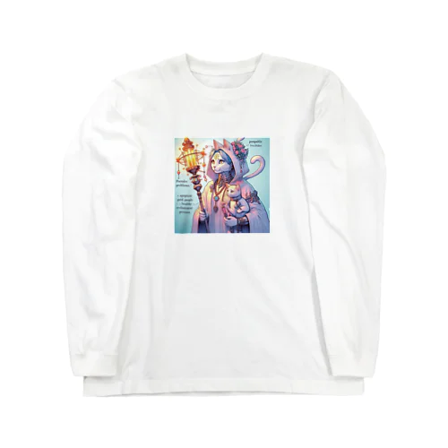 猫の錬金術師（メス） Long Sleeve T-Shirt