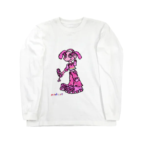 pinkdogLOVE ロングスリーブTシャツ