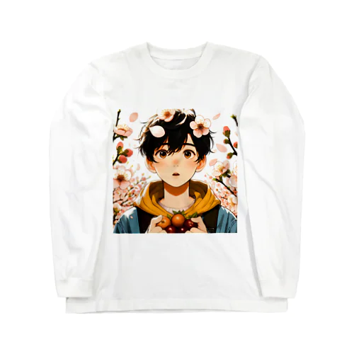 男の子　中学1年生　春 Long Sleeve T-Shirt