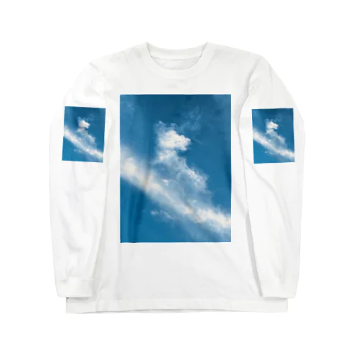 Climbing the clouds ロングスリーブTシャツ