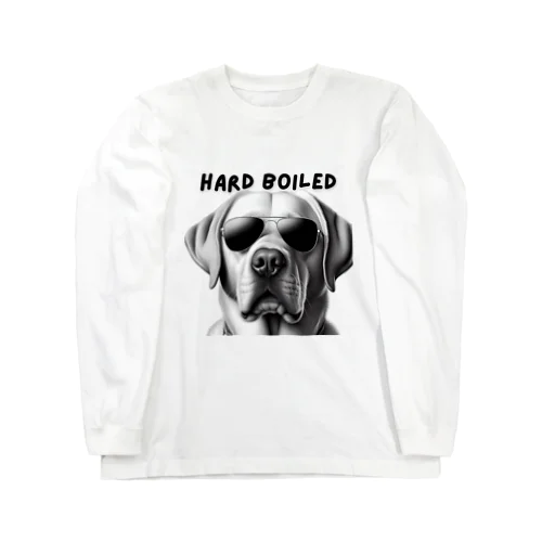 ハードボイルド犬ラブラドール ロングスリーブTシャツ