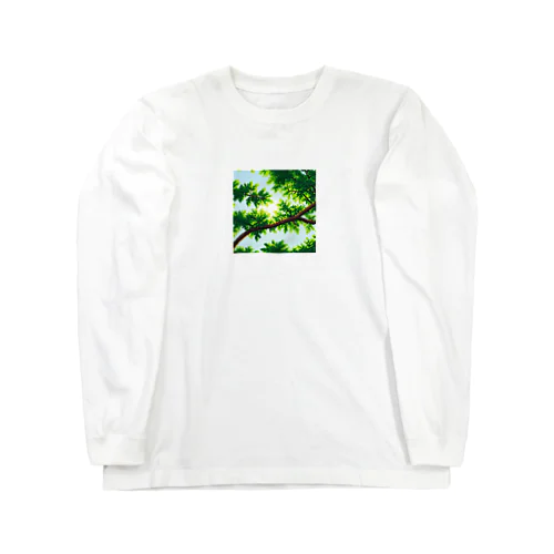 立っている木の枝 Long Sleeve T-Shirt