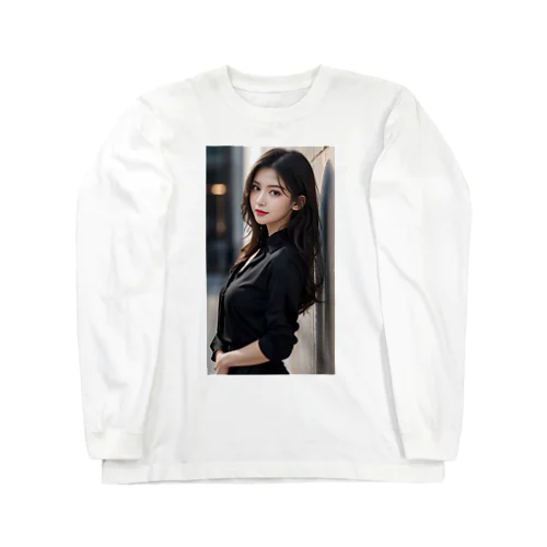 AI美女3 Long Sleeve T-Shirt