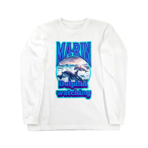 Amaxsaイルカウォッチング-marin Long Sleeve T-Shirt