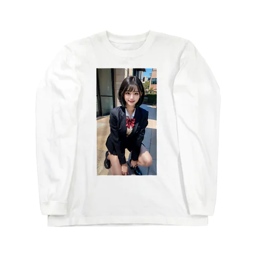 AI美女6 Long Sleeve T-Shirt