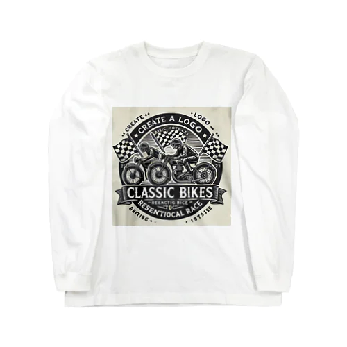  クラシックバイクの歴史的レース再現イベント Long Sleeve T-Shirt