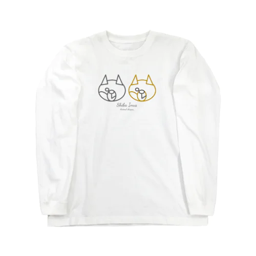 Shiba Inus Animal shapes Long Sleeve T-Shirt