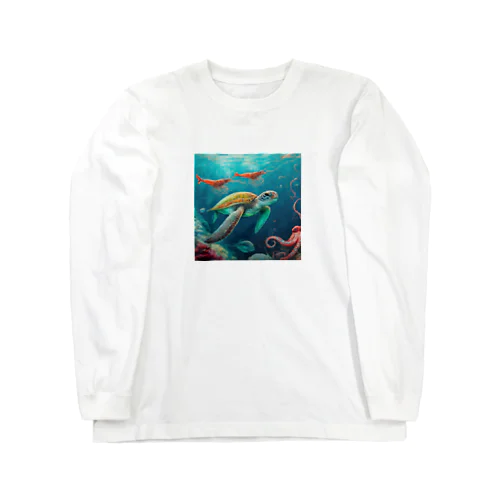 海亀 Long Sleeve T-Shirt