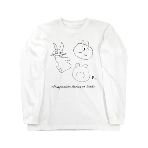 想像力は無限大！ Long Sleeve T-Shirt