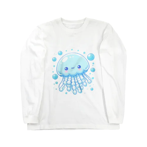 水色のクラゲ･スー Long Sleeve T-Shirt