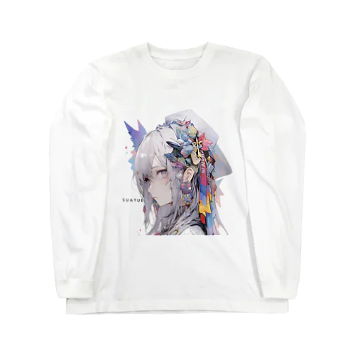 幻想の花飾り Long Sleeve T-Shirt