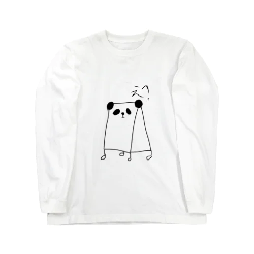 こうなるはずではなかったぱんだ Long Sleeve T-Shirt