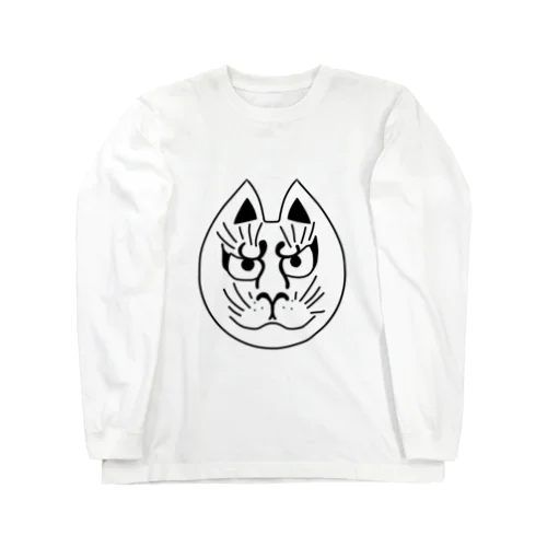 きつね（ブラック） Long Sleeve T-Shirt