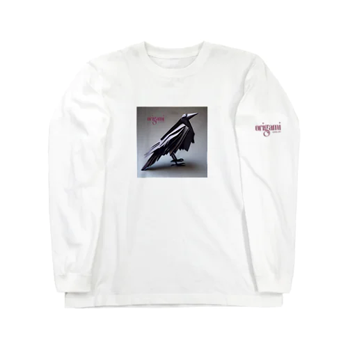 origamiカラス Long Sleeve T-Shirt