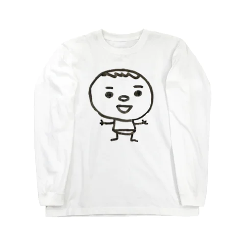 僕の名前はかきまん Long Sleeve T-Shirt