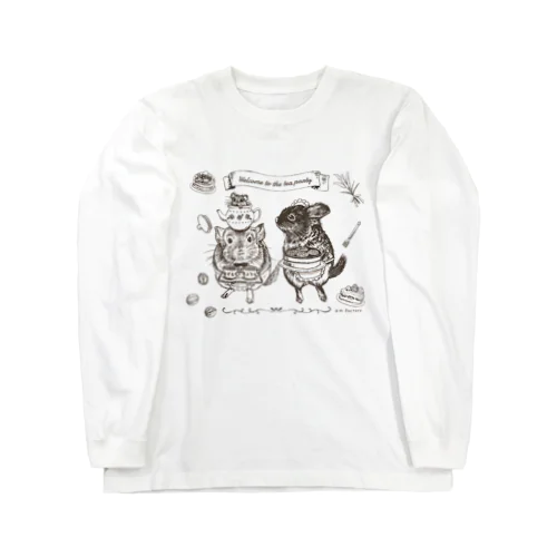 森の中のティーパーティー Long Sleeve T-Shirt