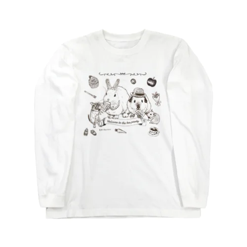 森の中のティーパーティー Long Sleeve T-Shirt