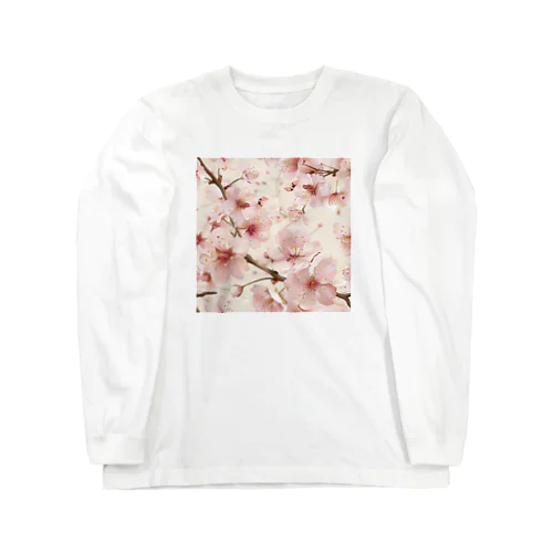 淡いピンクの桜の花4 Long Sleeve T-Shirt