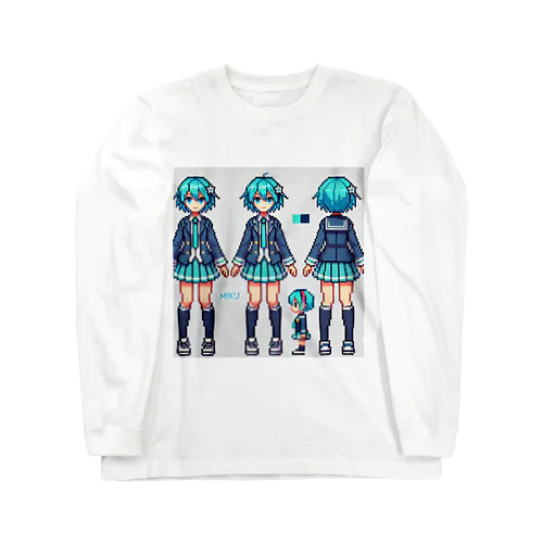 星川 ミク（ほしかわ みく） ロングスリーブTシャツ