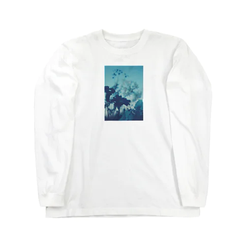 青い花 Long Sleeve T-Shirt