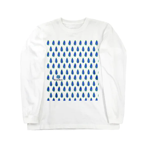 simple blue Long Sleeve T-Shirt