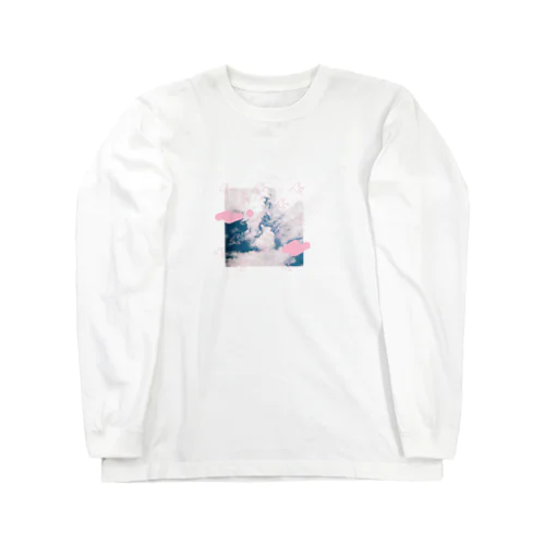 鳥が飛んでる Long Sleeve T-Shirt