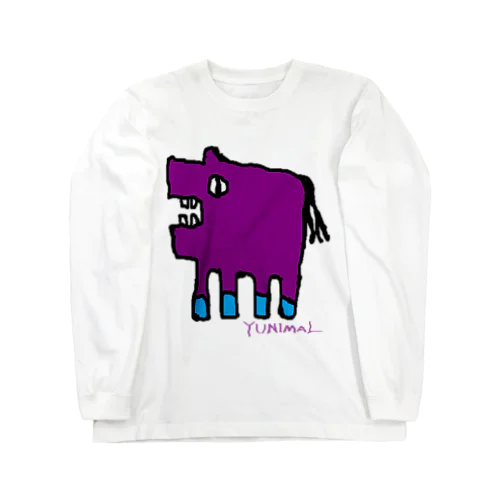 カバ Long Sleeve T-Shirt