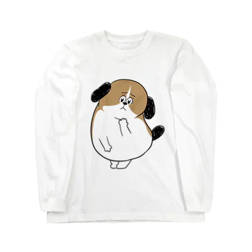 もじゃまる心配 Long Sleeve T-Shirt