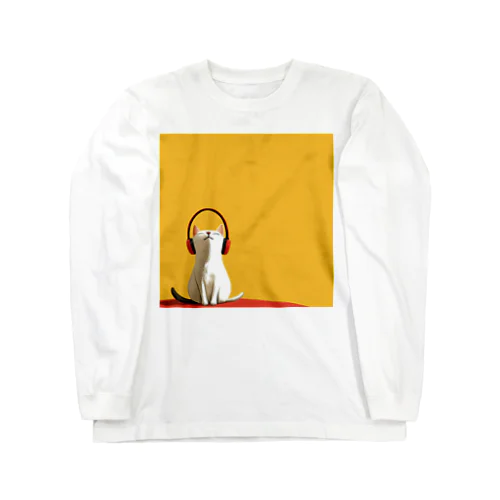 音楽が好きすぎる猫又さん Long Sleeve T-Shirt