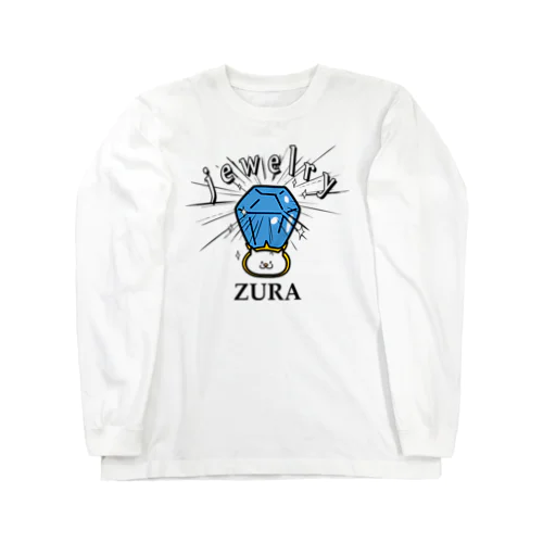 ズラにゃん。「ずら」を“ZARA”みたいにいっちょ ロングスリーブTシャツ