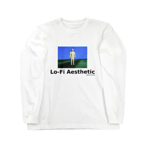 Lo-Fi  Aesthetic  ロングスリーブTシャツ