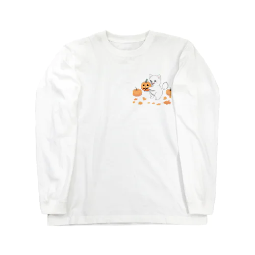 白柴～ハロウィンに向けて～ Long Sleeve T-Shirt