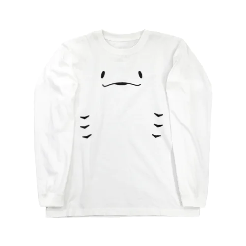 にっこりエイ【淡色用】 Long Sleeve T-Shirt