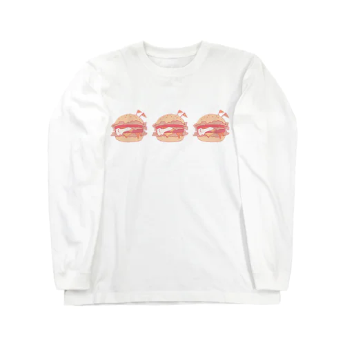 バーガー(タイプA) Long Sleeve T-Shirt