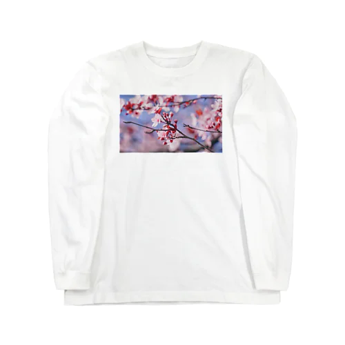 Sakura en France. ロングスリーブTシャツ