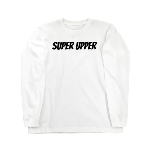 SUPER UPPERロゴ ロングスリーブTシャツ
