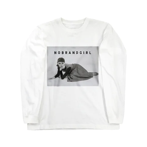 NOBRANDGIRL ロングスリーブTシャツ