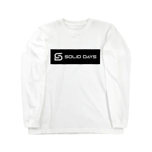 SOLID DAYS 2019 ボックスロゴ ロングスリーブTシャツ