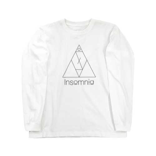 Insomnia ロゴ Long Sleeve T-Shirt