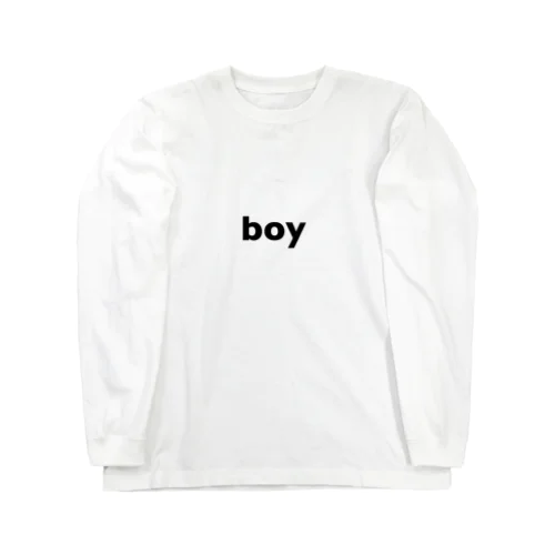 boy   ロングスリーブTシャツ