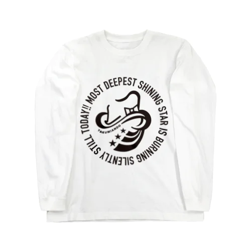 ANDO TAKUMI logo series(BK) Long Sleeve T-Shirt