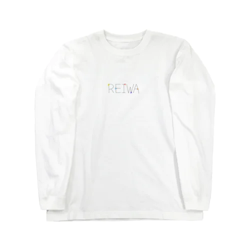 REIWA_水玉文字 Long Sleeve T-Shirt