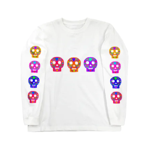 Mexico Skull ロングスリーブTシャツ