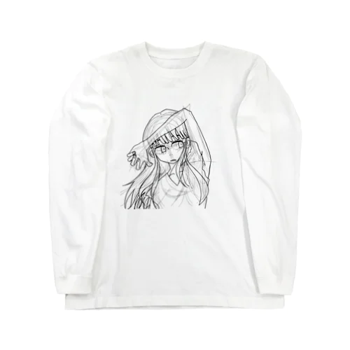 ラフ画少女 Long Sleeve T-Shirt