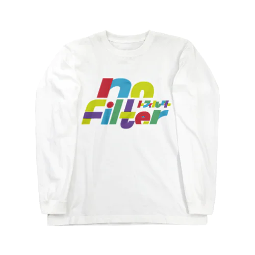 no Filter 公式グッズ Long Sleeve T-Shirt