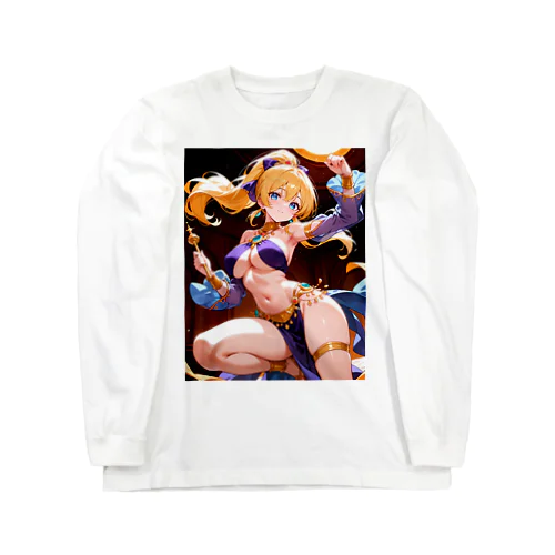紫の踊り子タレイア 二次元タレイアシリーズNo.2 4-2-250204 Long Sleeve T-Shirt