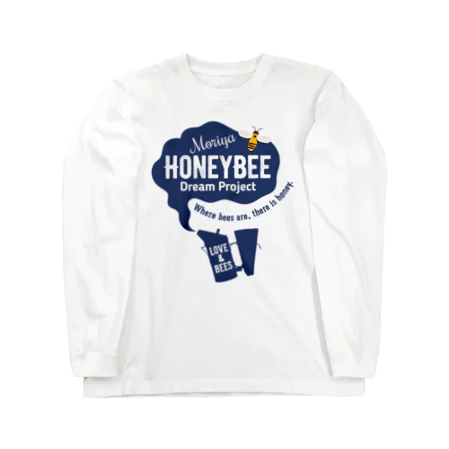 ミツバチプロジェクト・紺B Long Sleeve T-Shirt