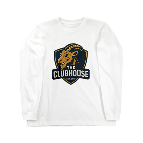 the clubhouse ロゴ Long Sleeve T-Shirt