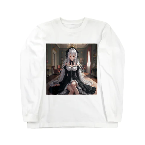 長袖Tシャツ　ゴスロリイラスト Long Sleeve T-Shirt